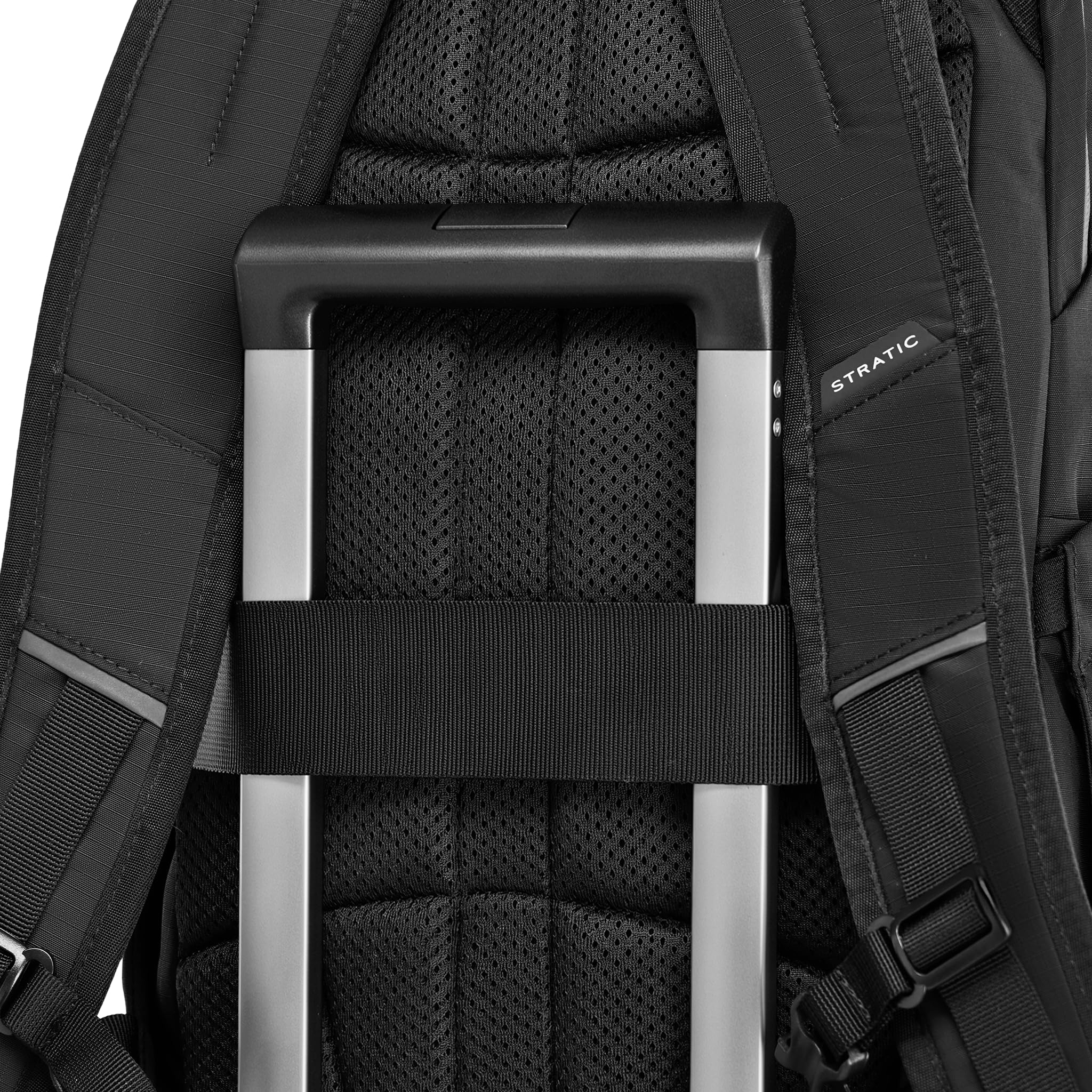 Stratic Move Backpack Small Daily Use Plecak 25L Mężczyźni Kobiety Kieszeń na Laptop 14 cali Nylon Plecak do Biznesu Uniwersytetu Szkoła Codzienna, Kolor: czarny, S, Casual