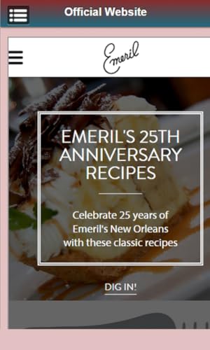 Emeril Lagasse Recipes Free for Kindle Fire Tablet / Phone HDX HD