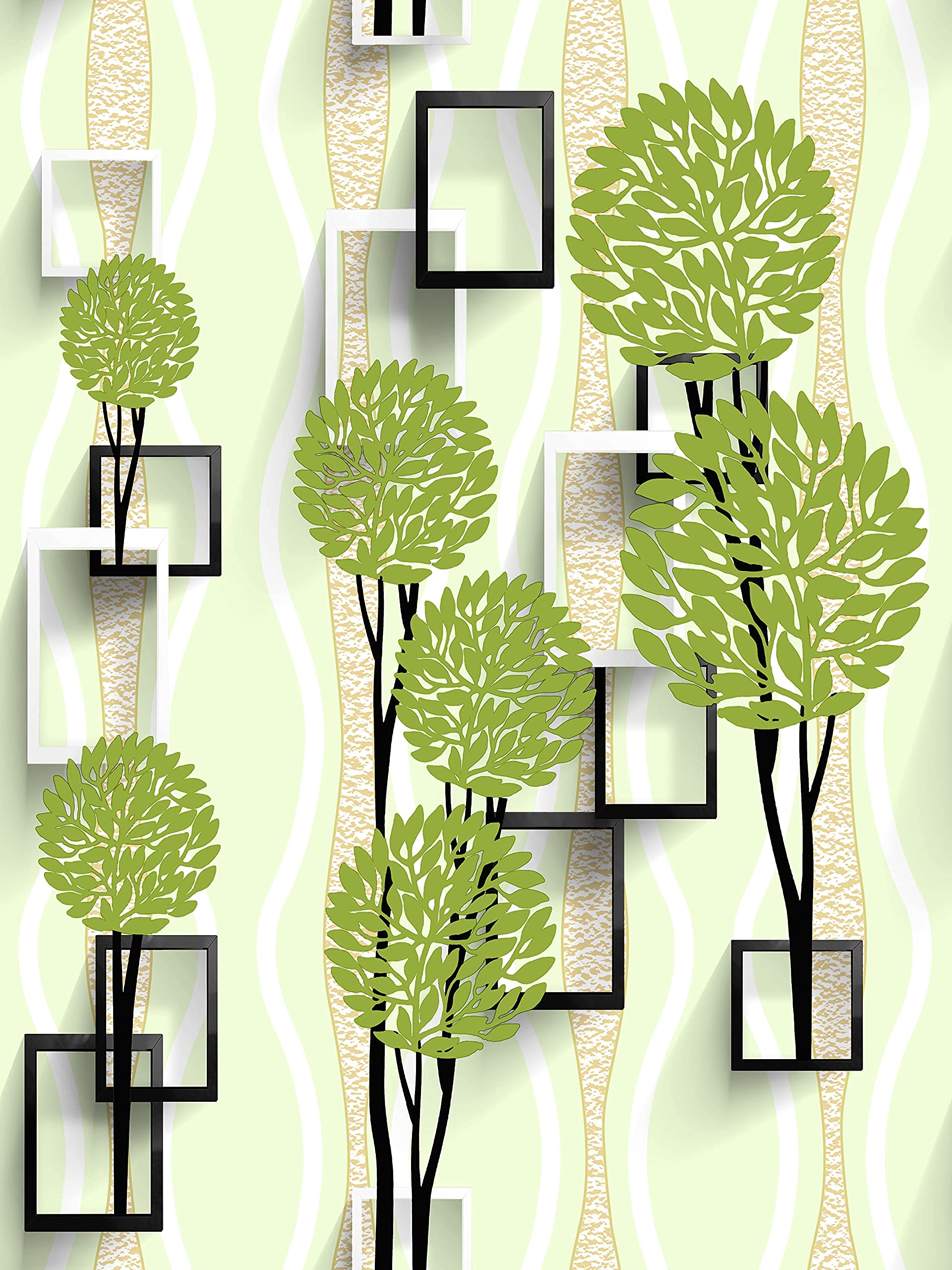 See full amazon price history chart for VI COLLECTIONS Green Tree & 3D Frames Look Self Adhesive Wallpaper (XXL) VI COLLECTIONS Green Tree & 3D Frames Look Self Adhesive Wallpaper (XXL) (B09BBJP6F7) Amazon Price History, Amazon Price Tracker