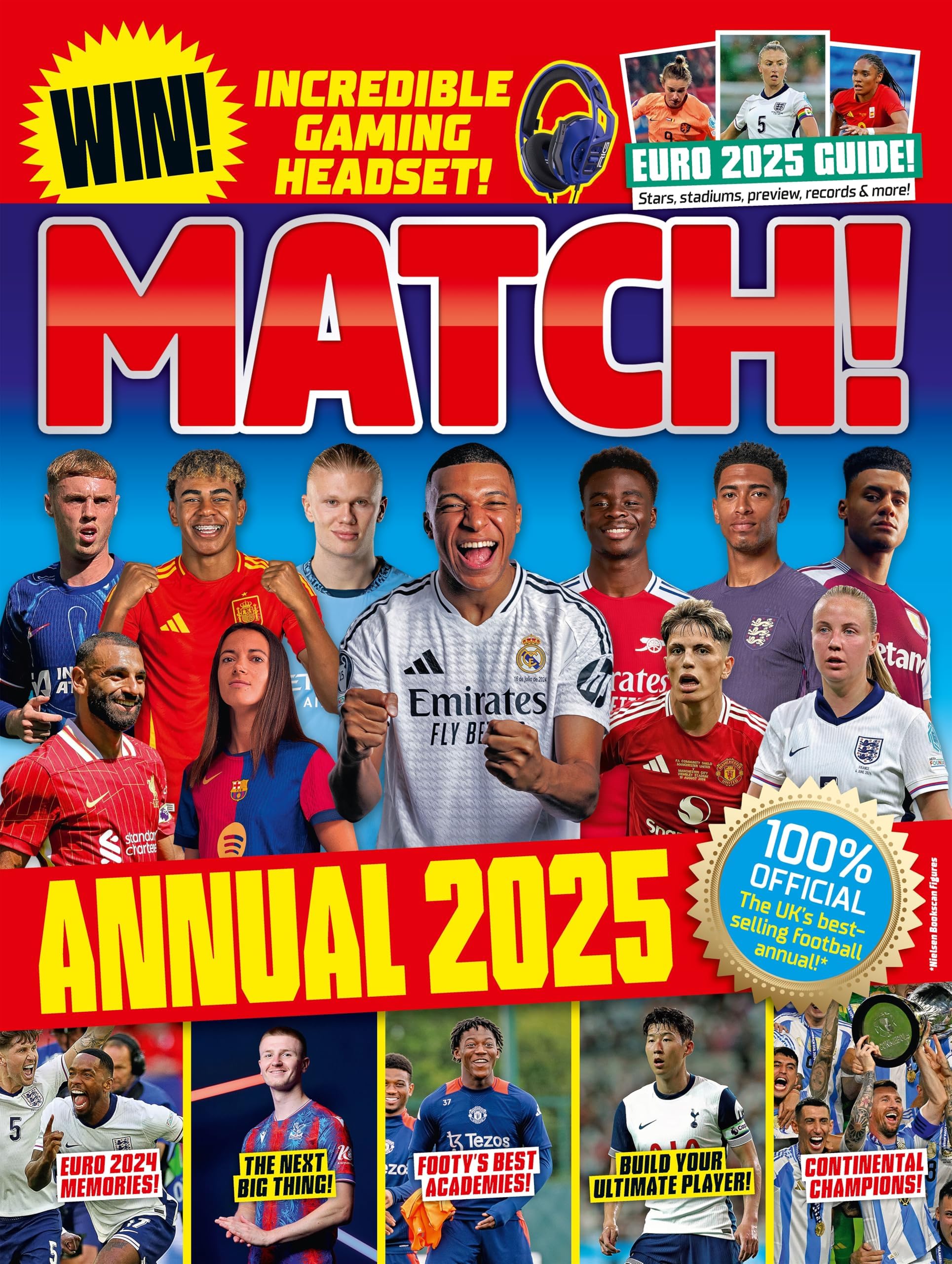 Match Annual 2025: The number one soccer annual for fans everywhere!