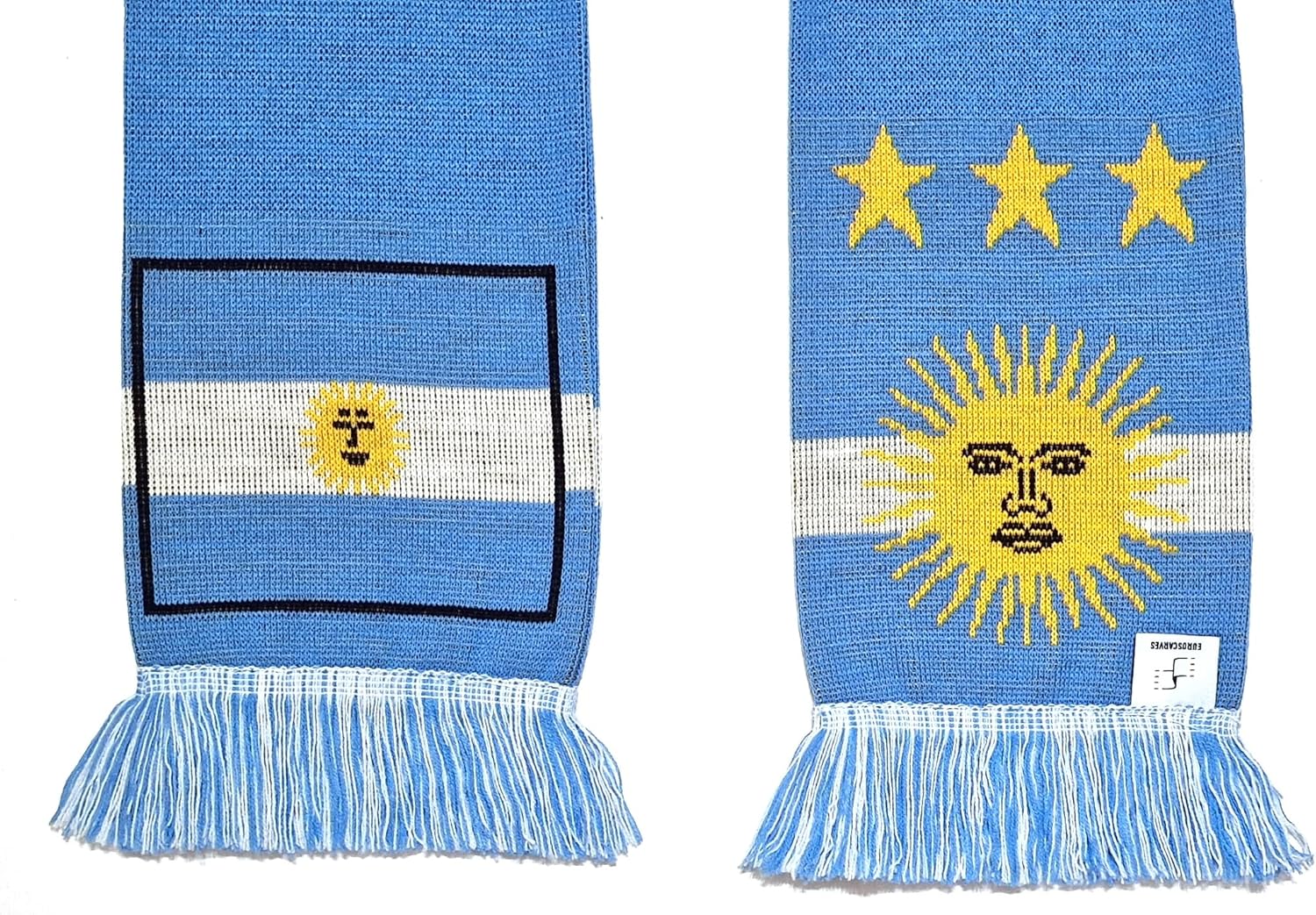 Euroscarves Argentina Soccer Knit Scarf - Image 4