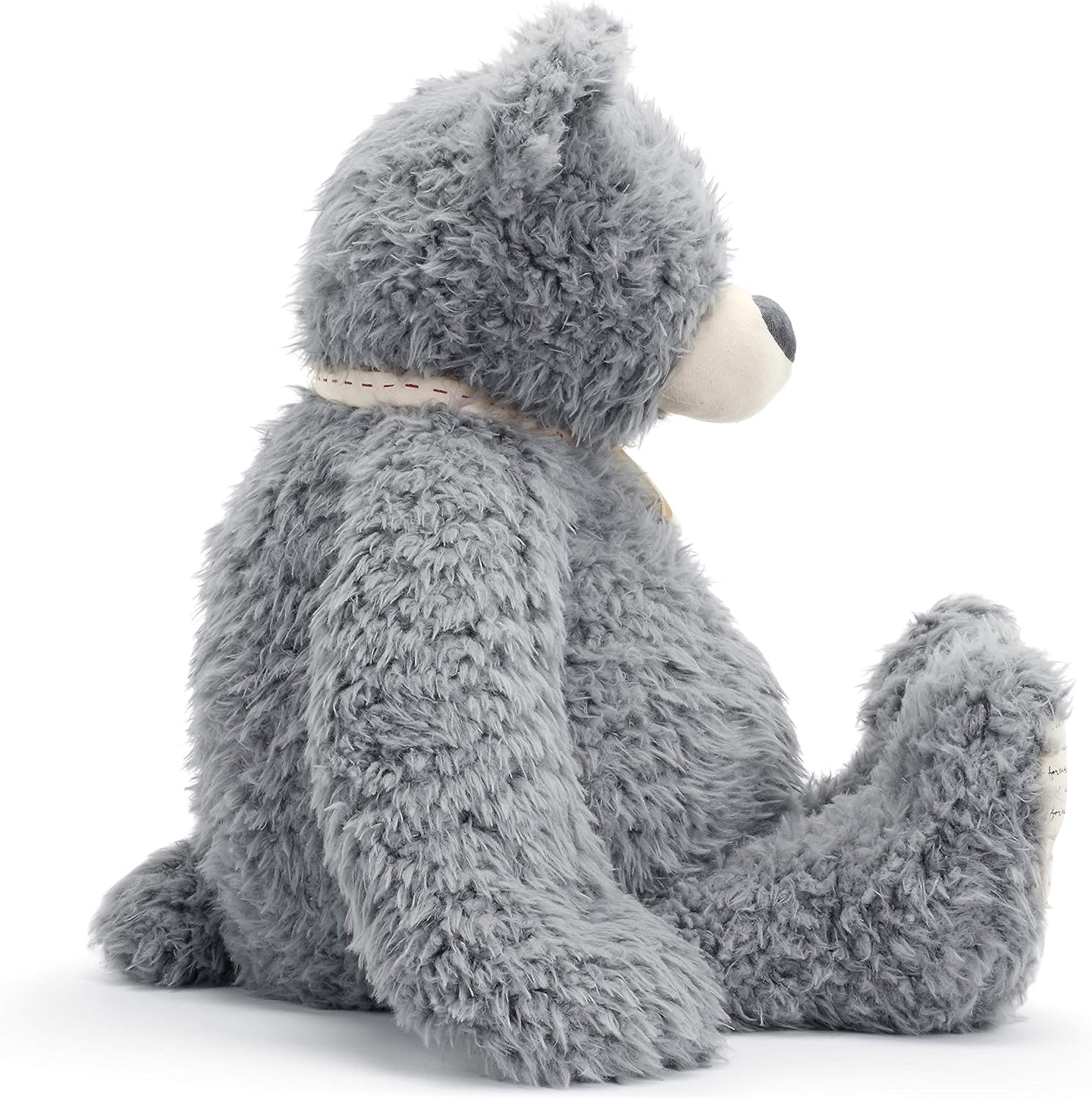 🛒 Crazy Deals DEMDACO 37 inch Jumbo Loved Bear Gray Children's Small Plush Stuffed Animal Toy
