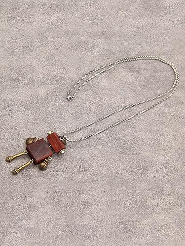 Miniatura 7 de Collar de cuero para mujer, gargantilla bohemia, collar largo de cuero, collar bohemio, collar vintage de aleación, collar de cuerda de cuero