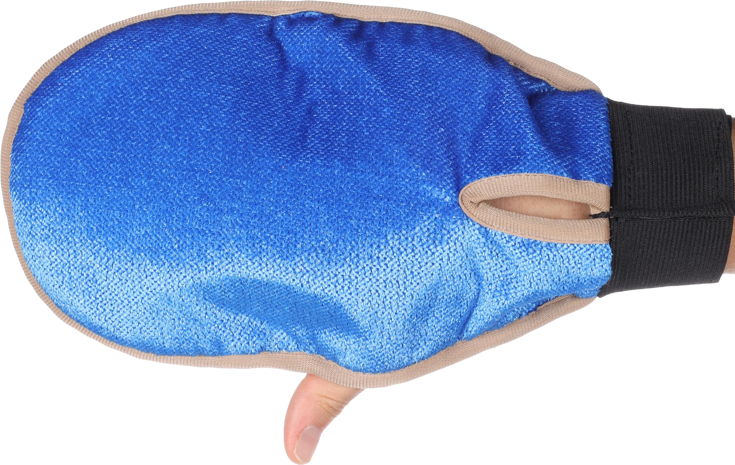 Guanto Massaggio E Spazzolatura Per Cani E Gatti Flamingo Weva - Taupe 27x16cm - Foto 11