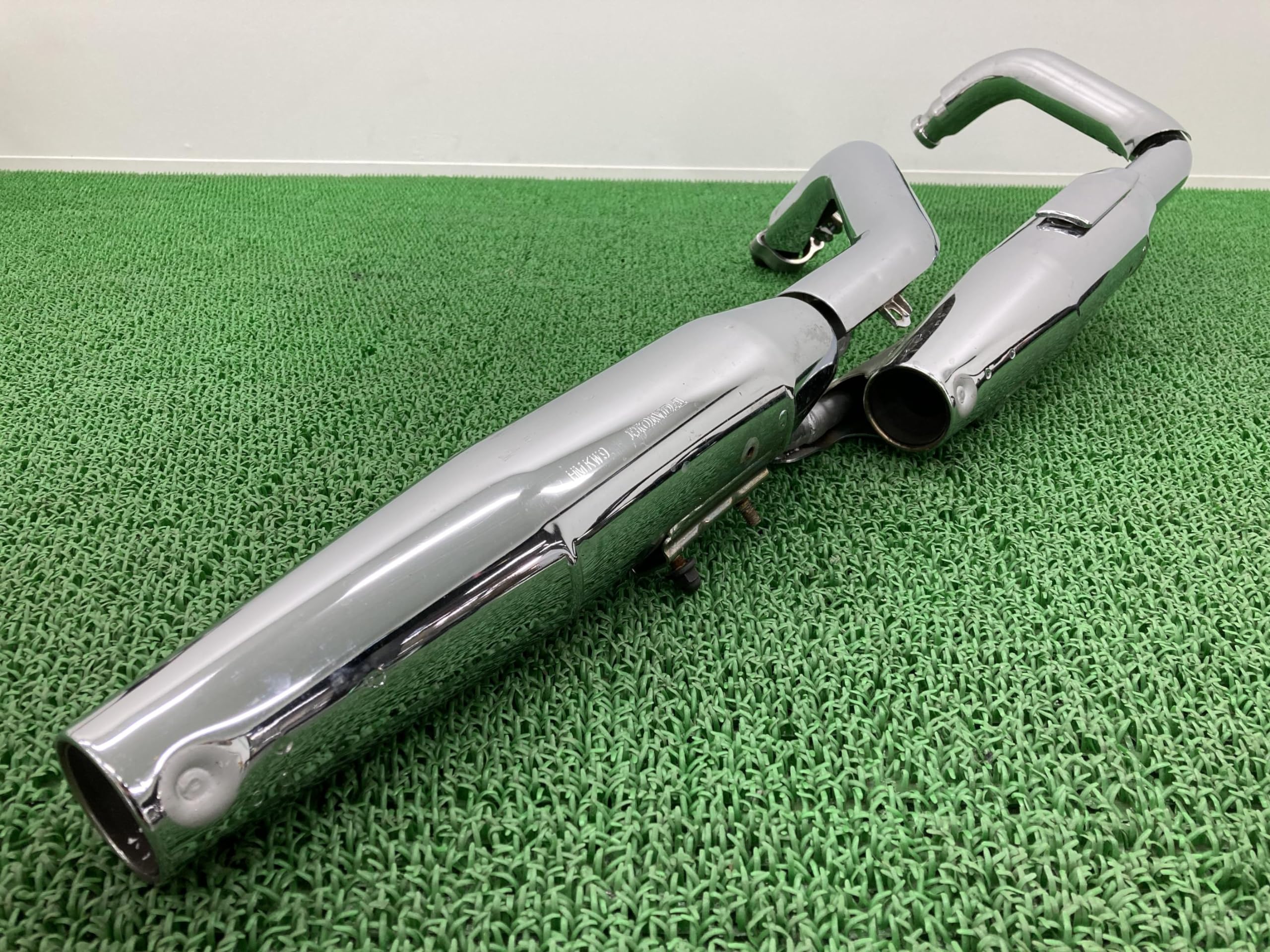 スティード400 マフラー KW9 ホンダ 純正 バイク 部品 NC26 中古 