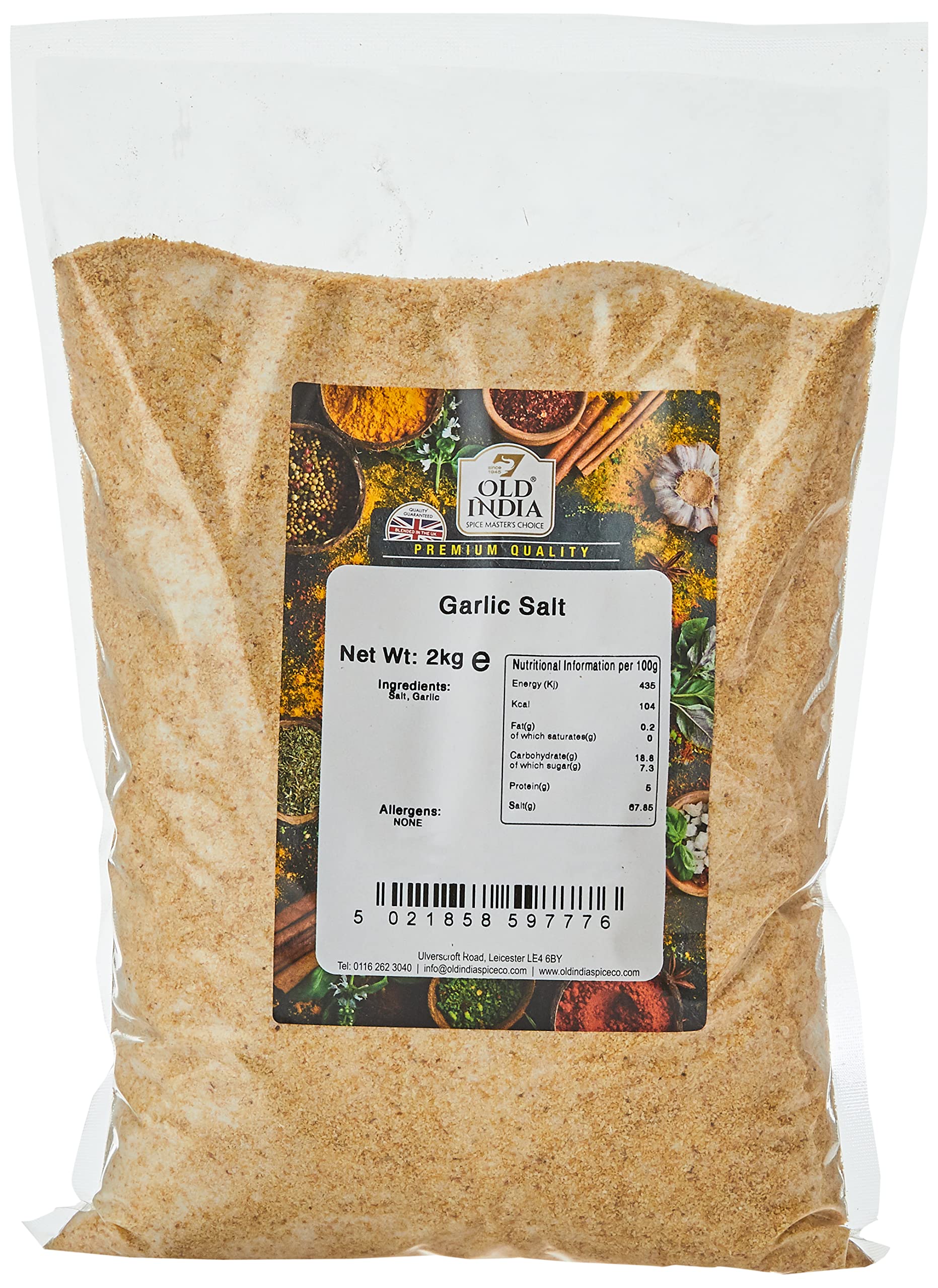 Old India Garlic Salt 2kg
