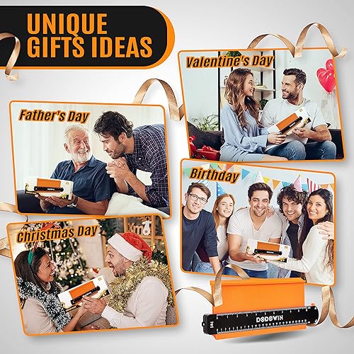 Miniatura 8 de dodowin Medidor de contorno con cerradura, regalos del día del padre para hombres, cumpleaños, papá, marido, él, herramienta de contorno