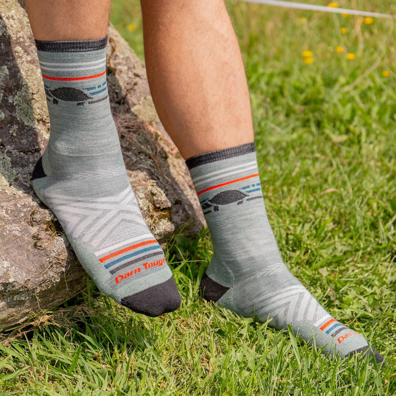 Darn Tough Men's Pacer Micro Crew Ultra-Lightweight With Cushion Sock (Style 1041) -