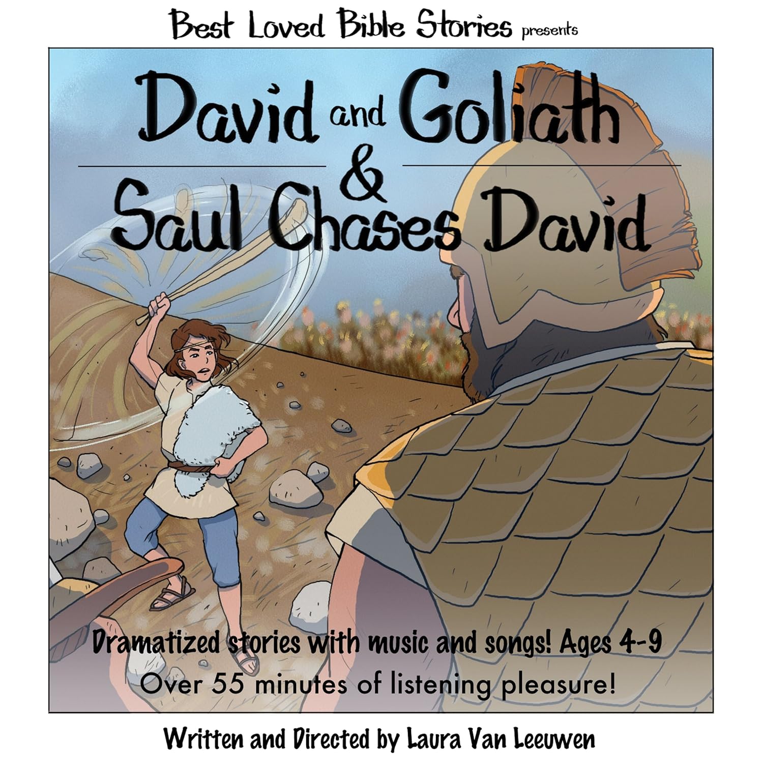 Amazon.com: David and Goliath & Saul Chases David: Best Loved Bible ...