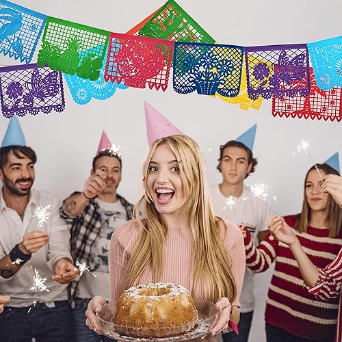 Miniatura 8 de 4 pancartas grandes de plástico para fiestas mexicanas, pancarta de plástico para fiesta, fiesta mexicana, carteles colgantes de Cino de Mayo,