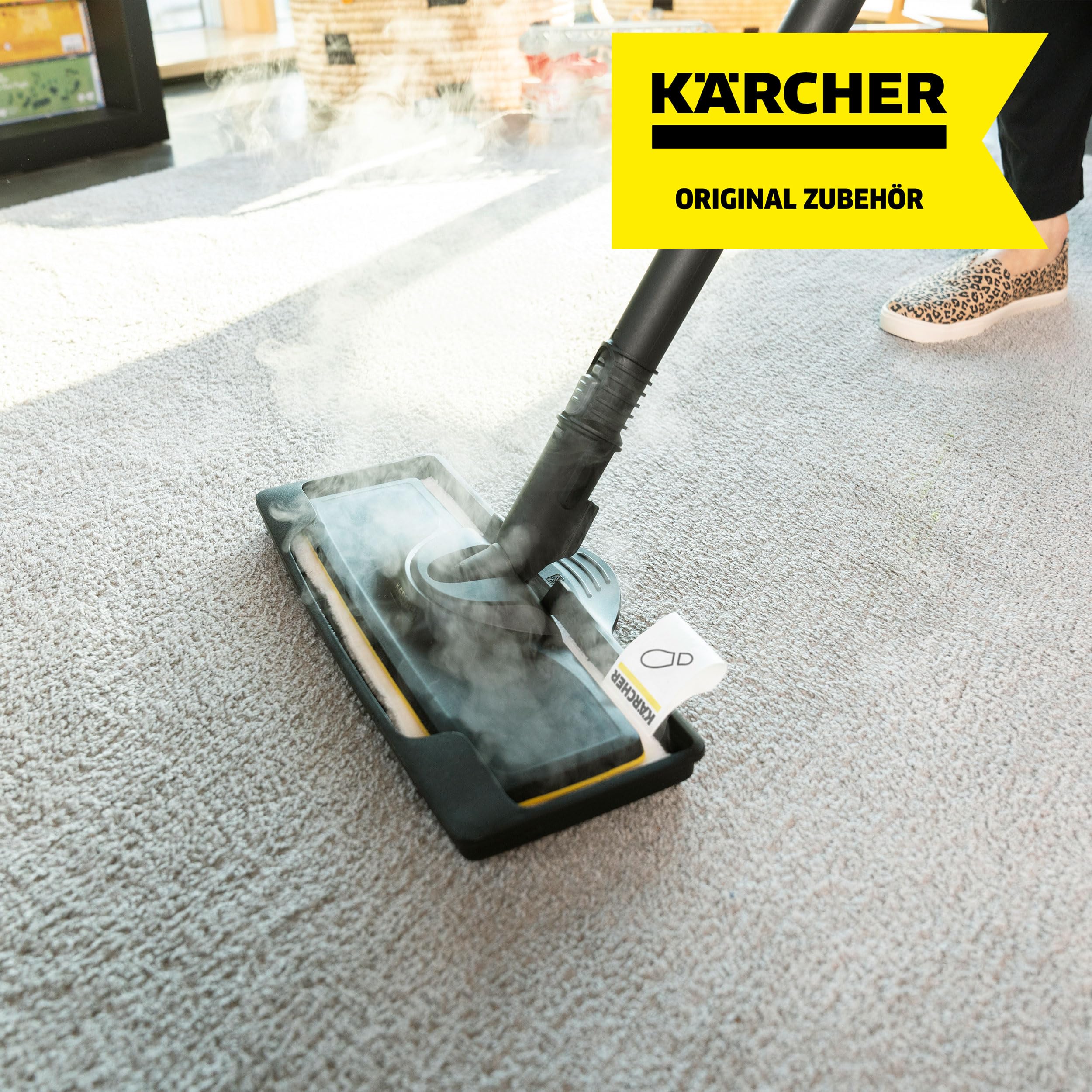 Kärcher Teppichgleicher, Ideal für die Dampfreinigung von Teppichböden, passend für die Bodendüse EasyFix Baumarkt
