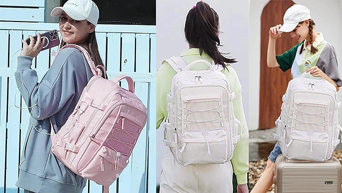 Amazon.com: Travel Backpack for Women Men 15.6 Inch Laptop