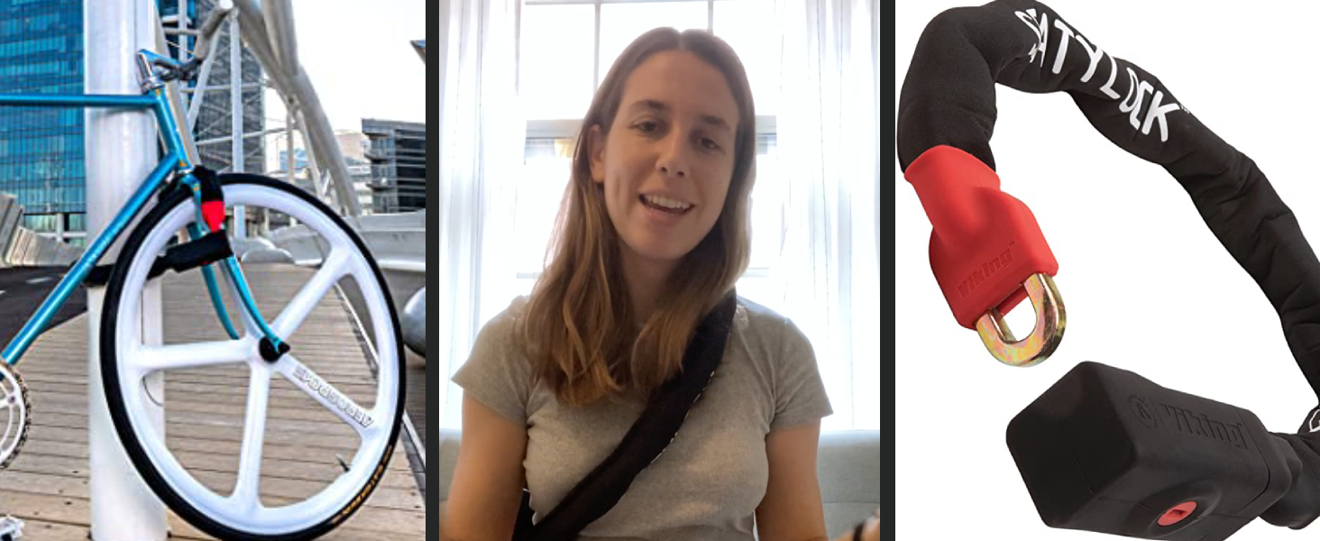 Amazon.com : Seatylock Viking Bike Chain Lock with Key