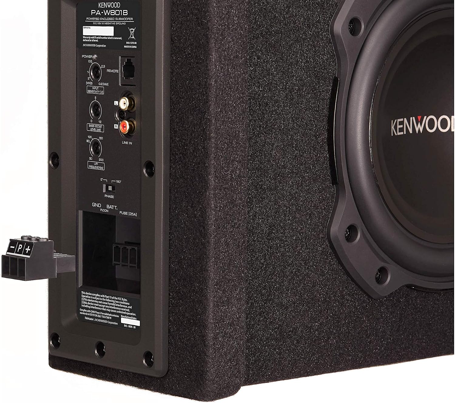 Best Deal Product Kenwood PA-W801B Active Compact 400w Subwoofer Enclosure, PAW801B Black Friday Clearance Kenwood PA-W801B Active Compact 400w Subwoofer Enclosure, PAW801B