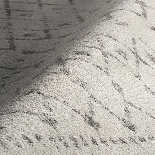 Miniatura 7 de nuLOOM - Alfombra marroquí Blythe Runner 2 pies 8 pulgadas x 8 pies grisblanco roto