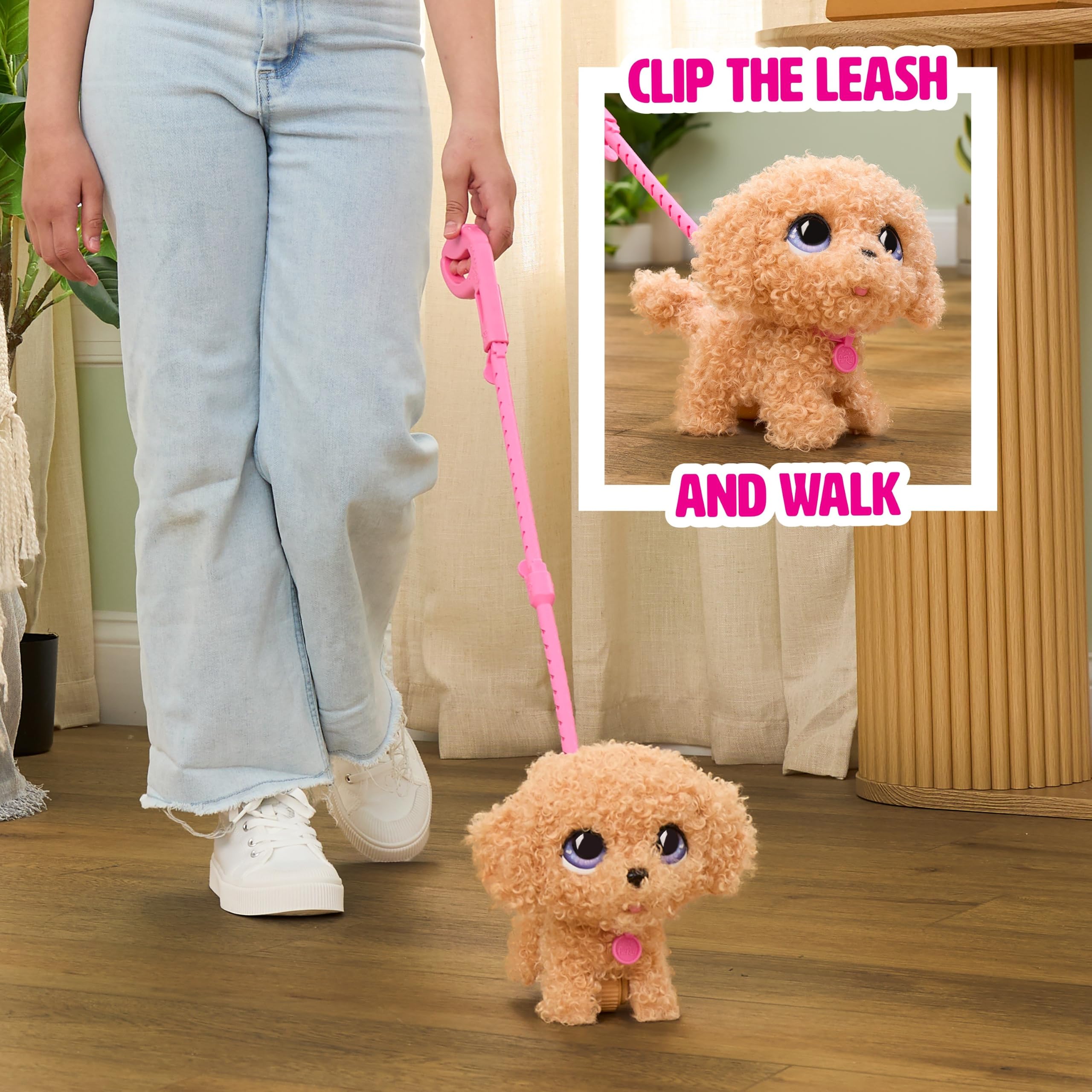 FurReal Wag-a-Lots - Poodle - Poodle - Cachorro de peluche interactivo
