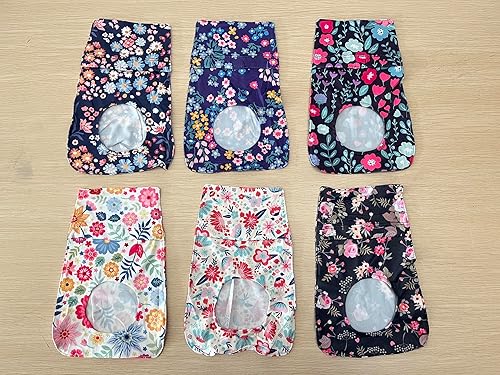 Miniatura 5 de Mumufy 14 fundas para bolsa de ostomía para mujeres y hombres con apertura redonda, protector de cuidado de ducha, cubierta de olor