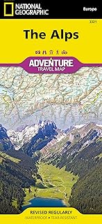 Alps Map (National Geographic Adventure Map, 3321)