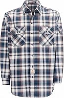 Vista 1 de BOCOMAL Camisas FR 6.25oz Camisas de soldadura ligeras resistentes al fuego Camiseta retardante de fuego para hombres