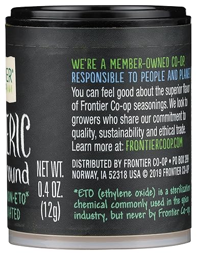 Miniatura 5 de Frontier Cúrcuma molida de raíz, 0.4 onzas