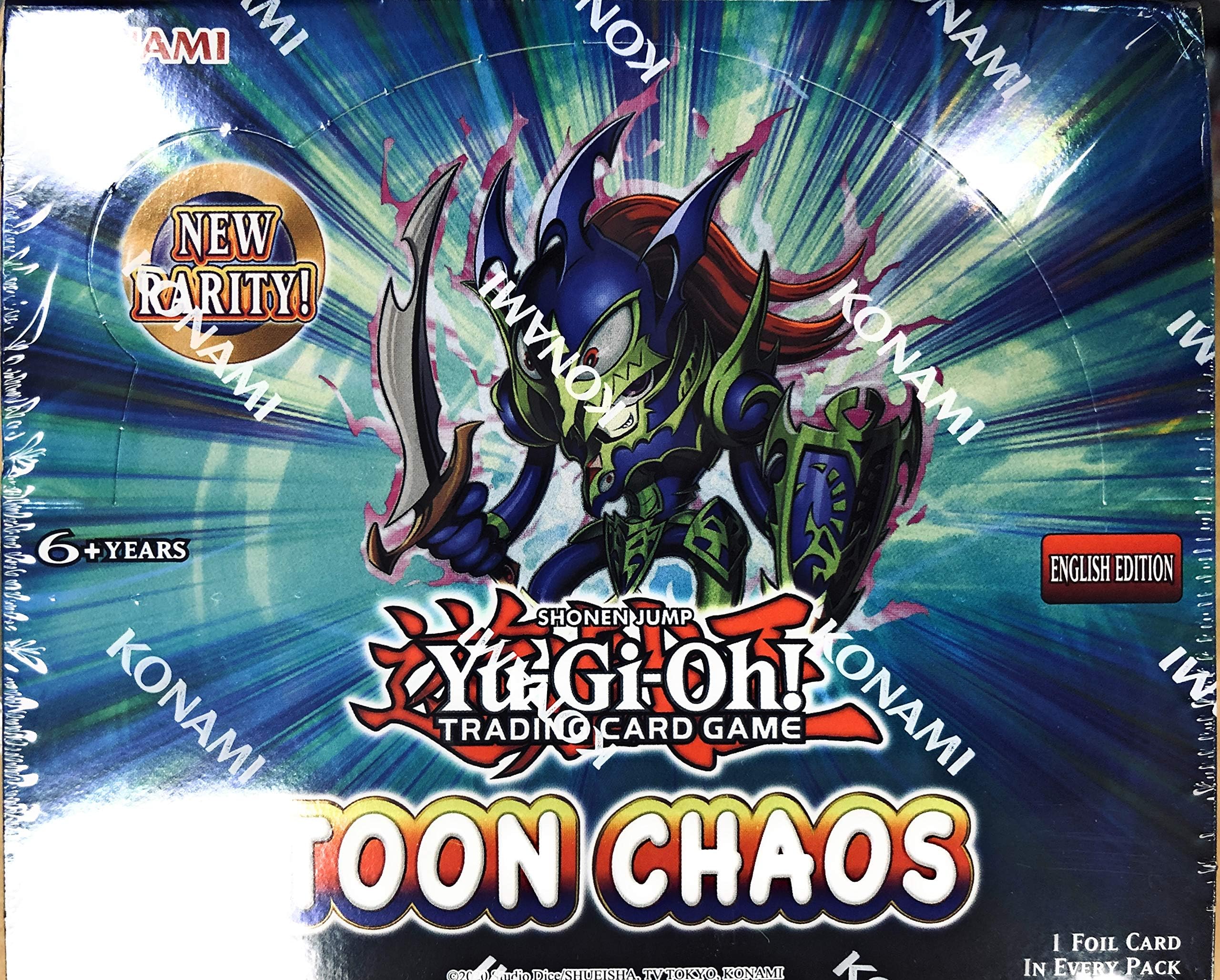 Yu-Gi-Oh! - Toon Chaos Booster Box Unlimited Edition Display of 24 Packs