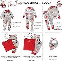 Vista 2 de HonestBaby - Pijama familiar navideña de algodón orgánico