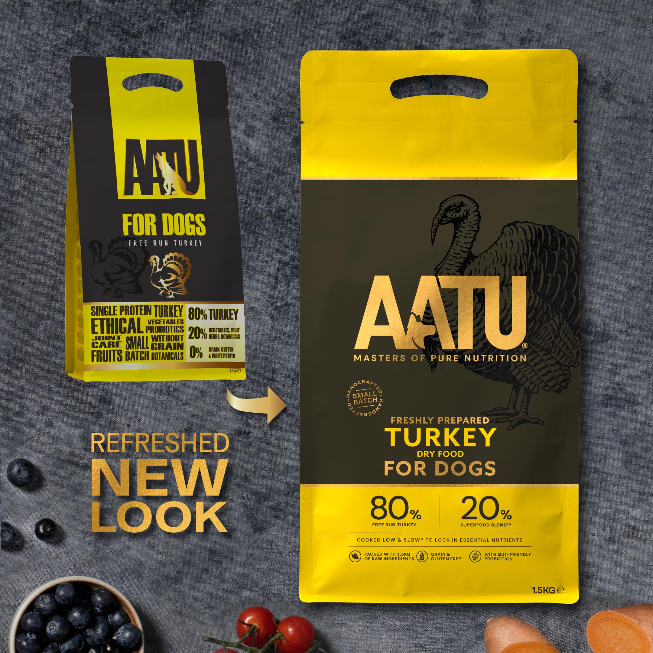 Amazon.co.jp: AATU（アートゥー） ドッグ ドライフード ターキー 10kg