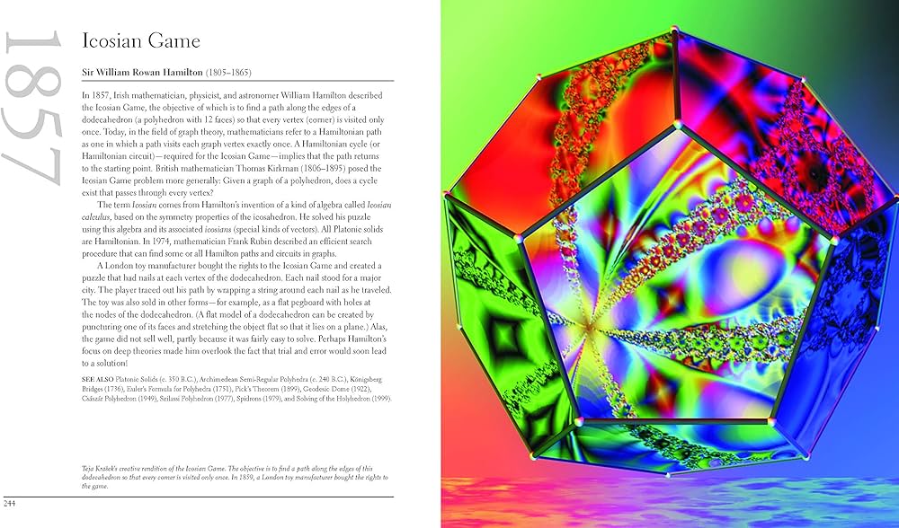 The Math Book: From Pythagoras to the 57th Dimension, 250