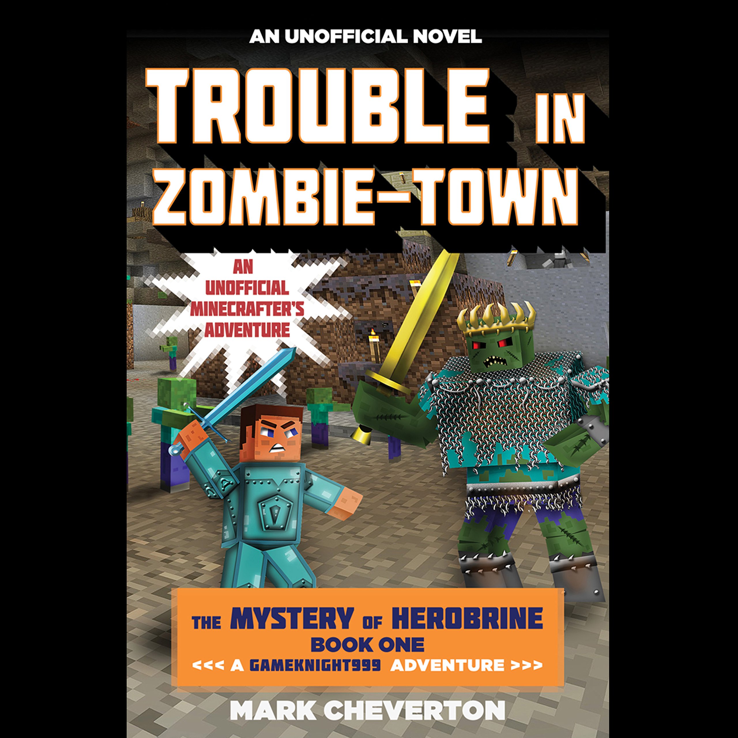 Cover art for Trouble in Zombie-Town