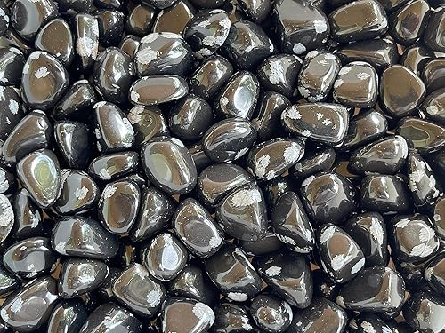 Miniatura 137 de GAF TREASURES Piedras pulidas de ojo de tigre de 1/2 libra, piedra preciosa natural pulida, cristales curativos de ojo de tigre (ojo de tigre)