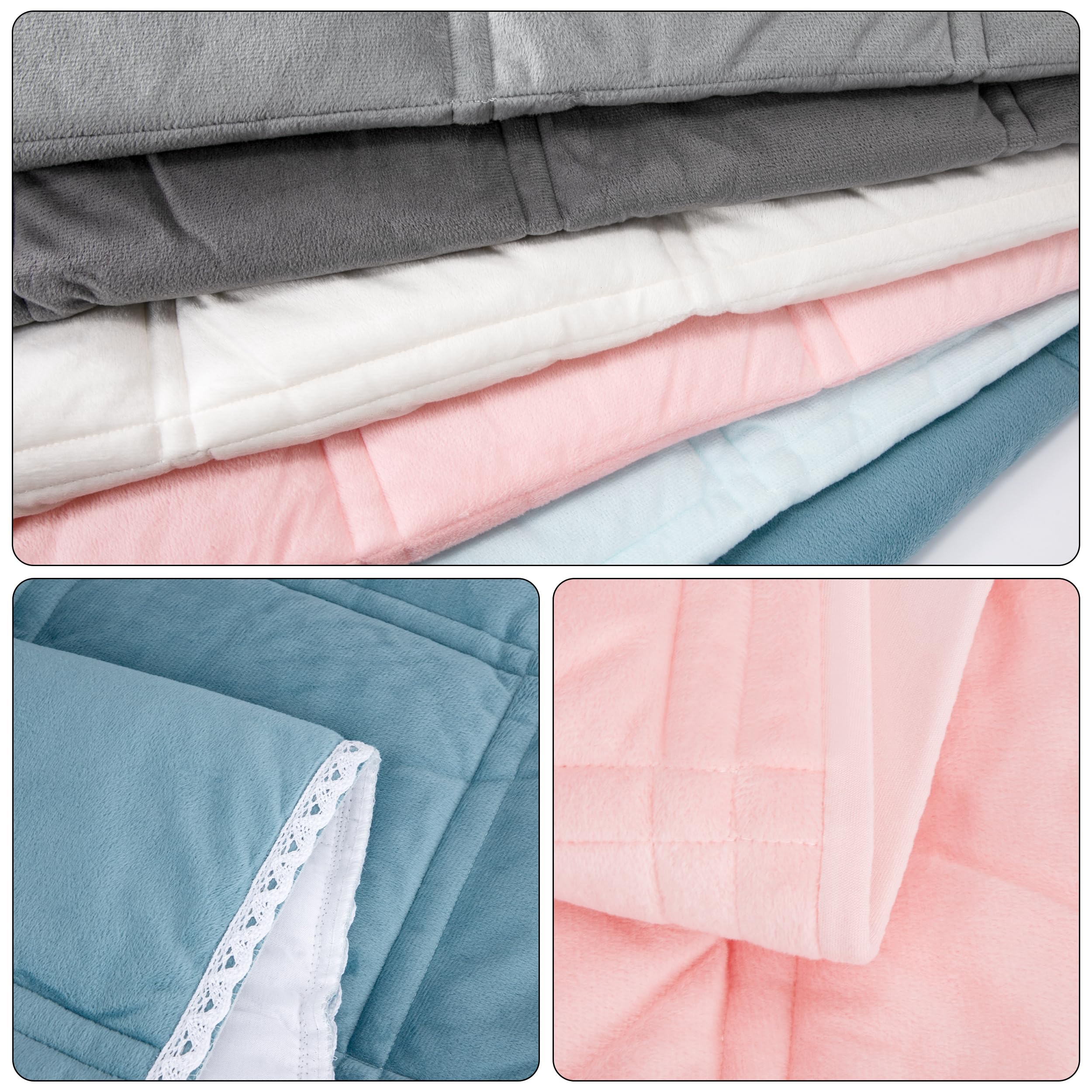 Songella Housse de Tête de Lit Carrée Protecteur Housse Tete De Lit Épaisse Matelassée Housses pour Tête de Lit Chambre à Coucher Gris Clair 200cm