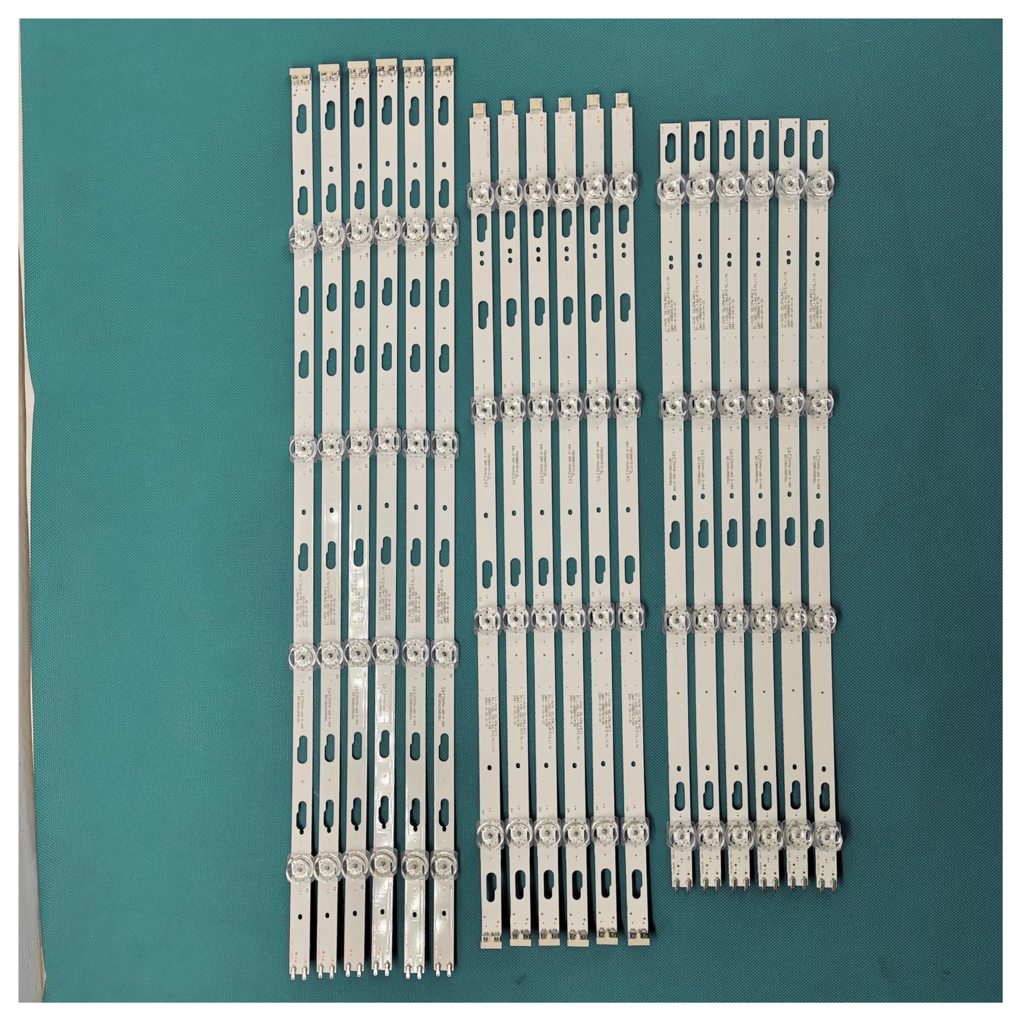 HYKPSTYJY LED Strips for UN75TU8000G UN75TU8000 UN75TU7000 UN75TU700D UN75TU8200 CY-BT075HGEV1H 50311A 50312A BN96-50310A 00898A