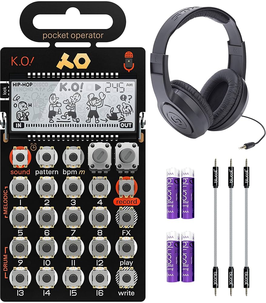 PO・KO・PO Amazon.com: Teenage Engineering Pocket Operator PO-33 K.O.