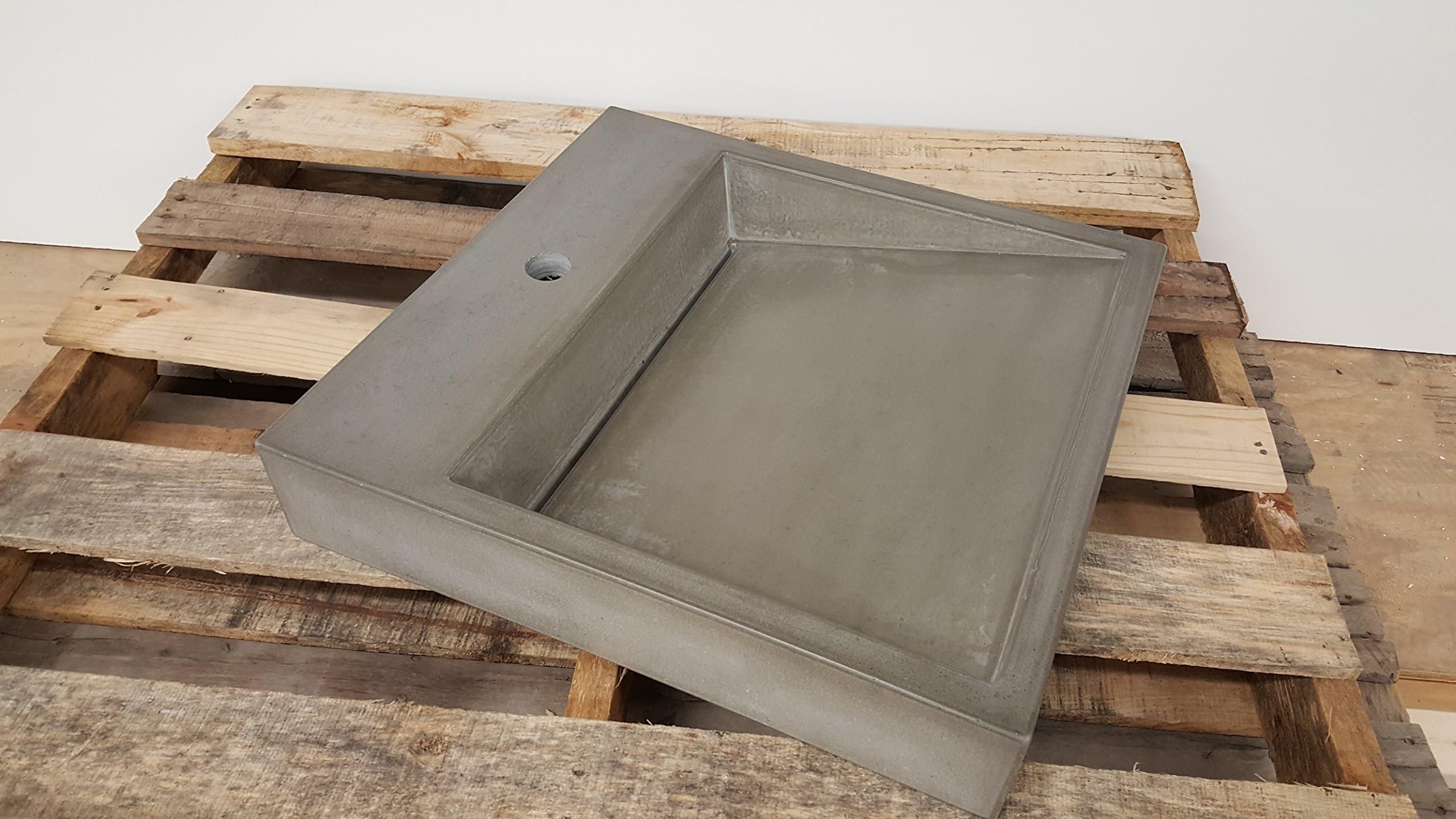 Ramp Sink with slot drain and extension