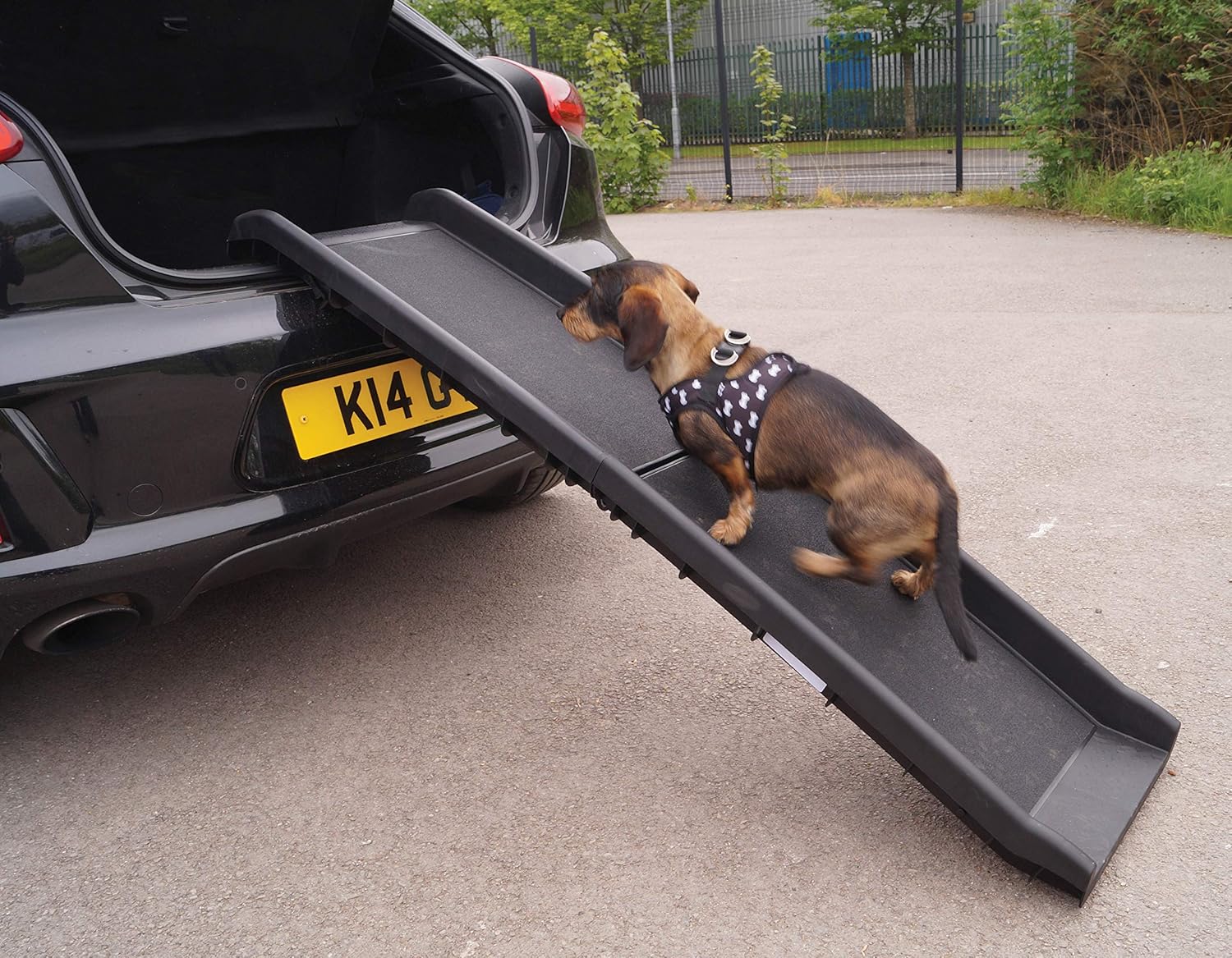 St Helens Home & Garden Foldable Portable Heavy Duty Plastic Car Access Dog Pet Ramp Amazon.co