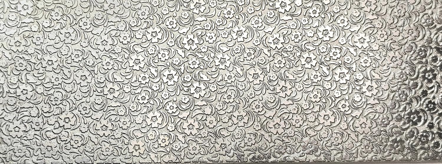 RMP0648 Dainty Flowers Rolling Mill Plate 2" x 6"