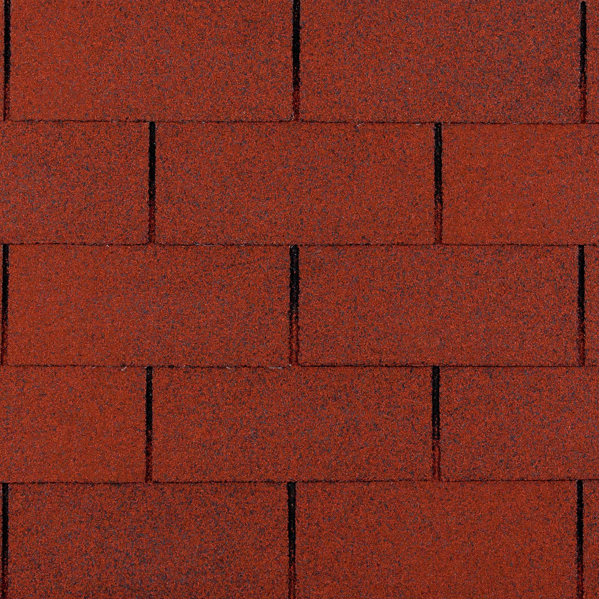 Gonty bitumiczne Trio T369RED, czerwona papa bitumiczna Timbela M333 do Twojego domku ogrodowego