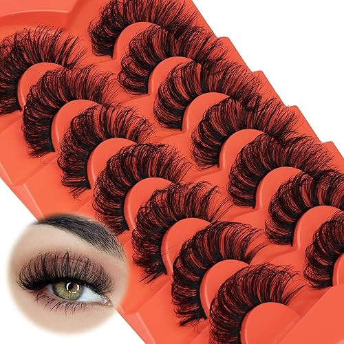 Miniatura 4 de Pestañas Postizas Naturales Pestañas Wispy de 17mm Pestañas que Parecen Extensiones de Pestañas 7 Pares Pestañas de Volumen Paquete Múltiple por