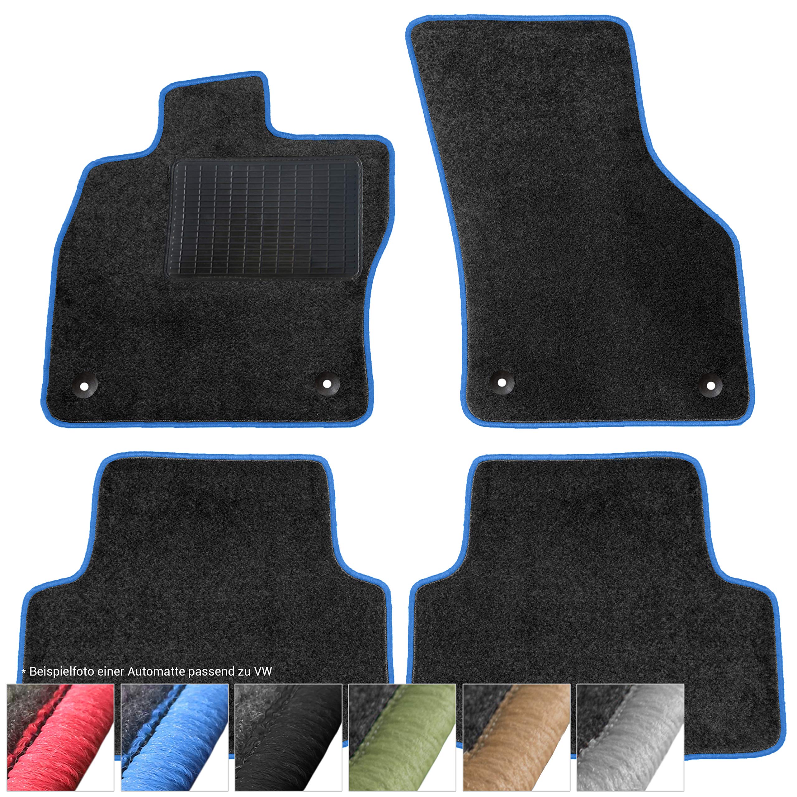 Automatten VOLVO 850 in hoogwaardig velours met logo (3