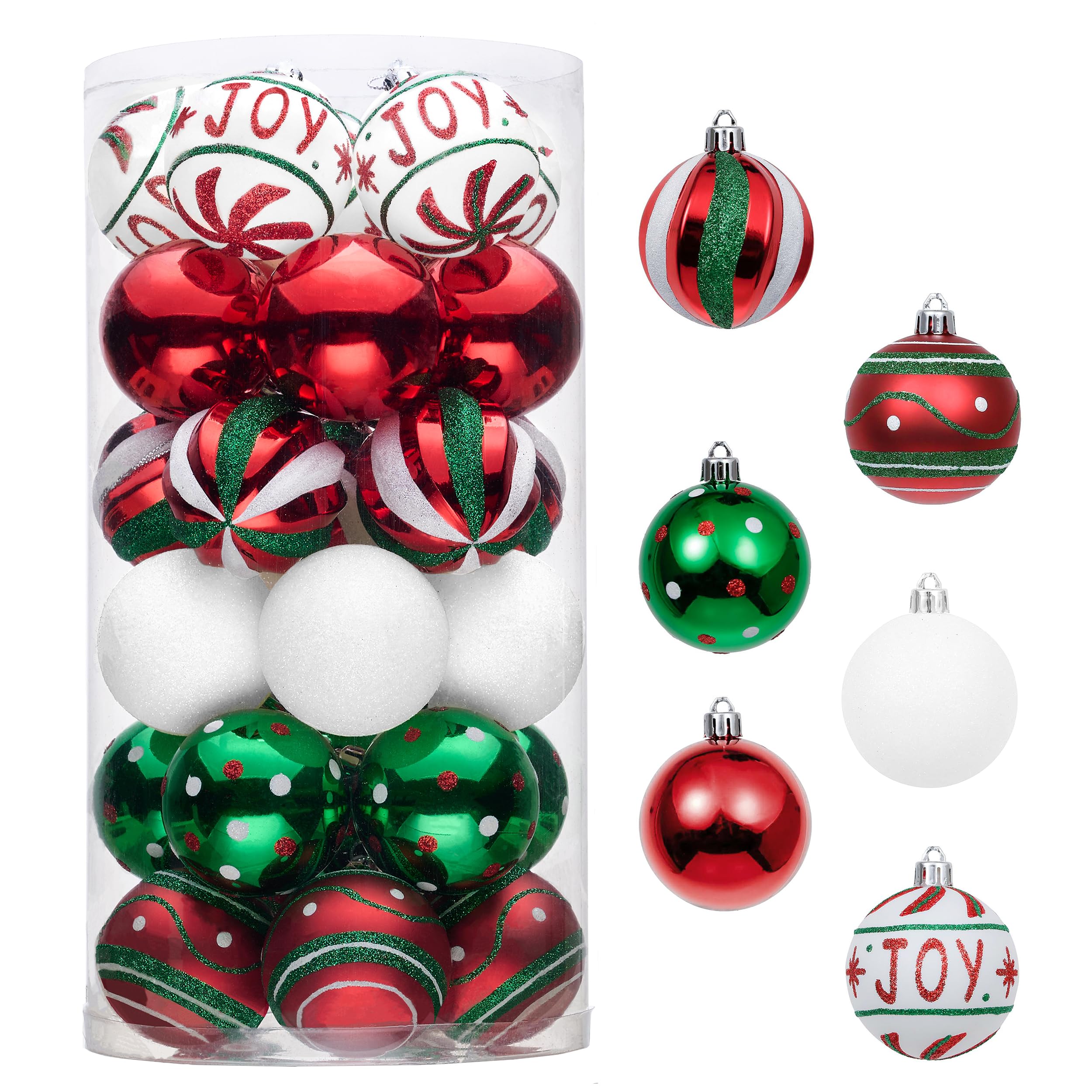 6 Boules De Noël Caliméro - Pagot - Décoration Sapin Vintage