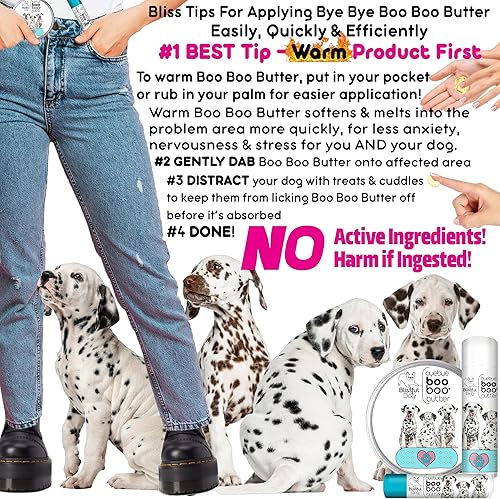 Miniatura 7 de The Blissful Dog Mantequilla dálmata Boo Boo, 2 onzas