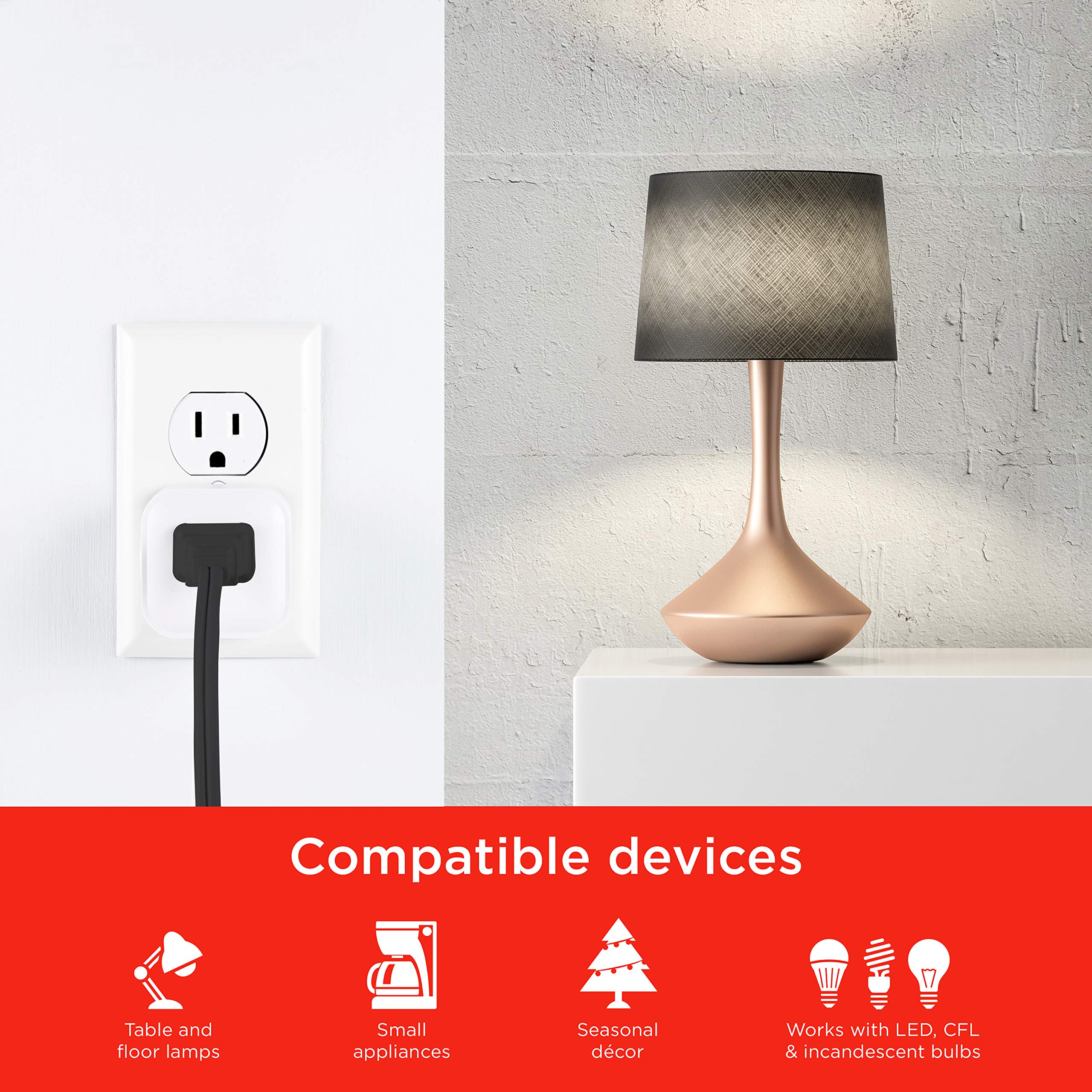 UltraPro Smart Plug WiFi Outlet Smart Home Smart Switch Smart Outlet Works With Alexa Echo Google Home No — view 4