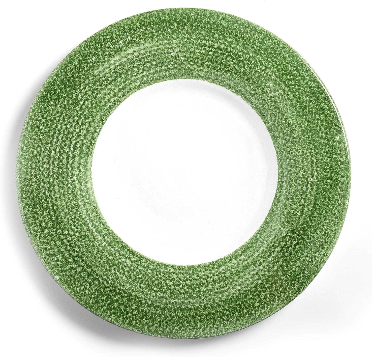 Tuscan Dinnerware Set Olive Green Charger from the