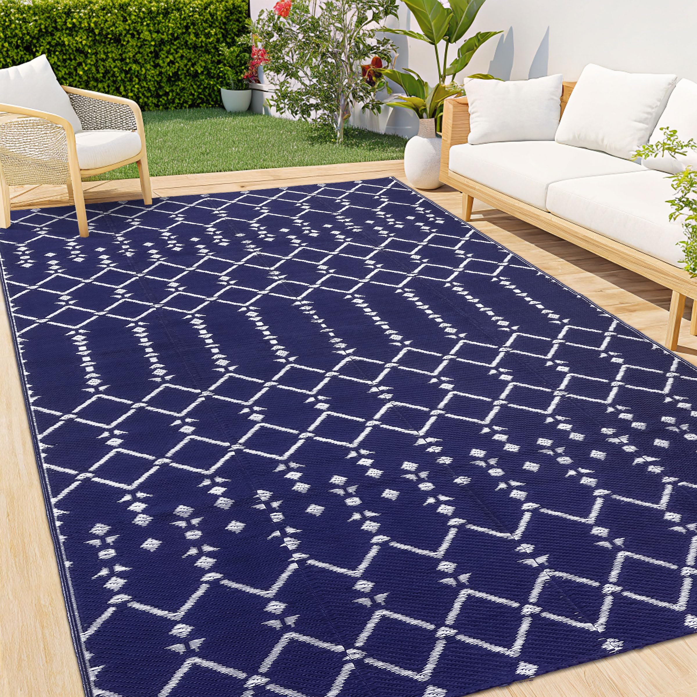 Homaxy Outdoor Teppich, BoXiMiYa