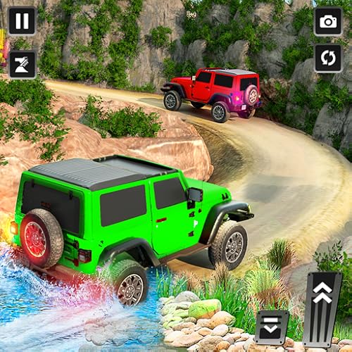 Off Road 4x4 Driving Simulator Offroad Racing: Jeep Car Game 4x4 Offroad: Dark Night Racing US Jeep Simulator Game 4x4 Uphill Offroad Jeep Driving 3D