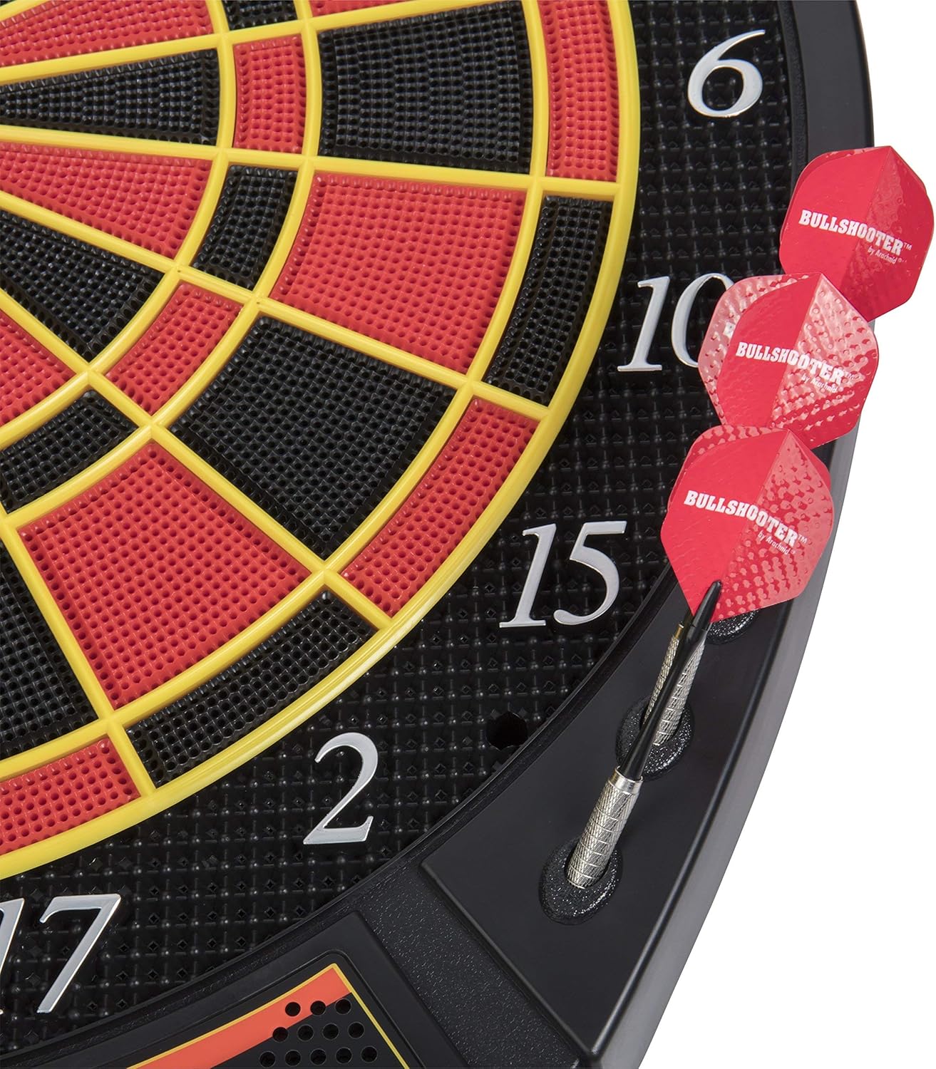 Arachnid Voyager Electronic Dartboard with LCD Display and 29 Games and 90 Variations , Black