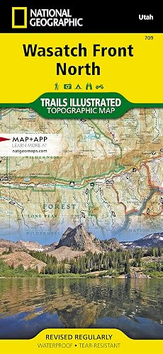 Wasatch Front North Map (National Geographic Trails Illustrated Map, 709)