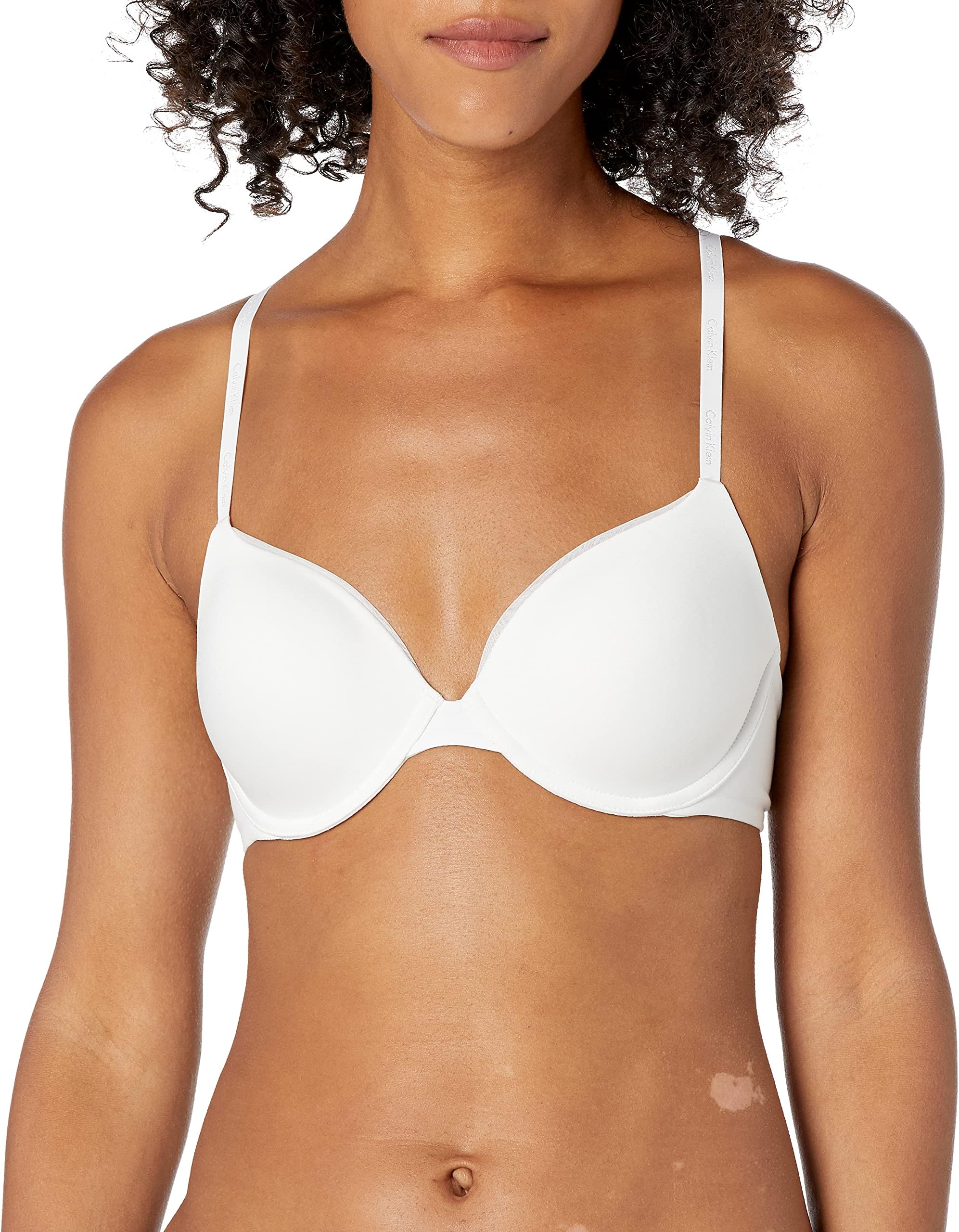 Calvin Klein womens Constant Convertible Strap Lightly Lined Demi Bra Bra