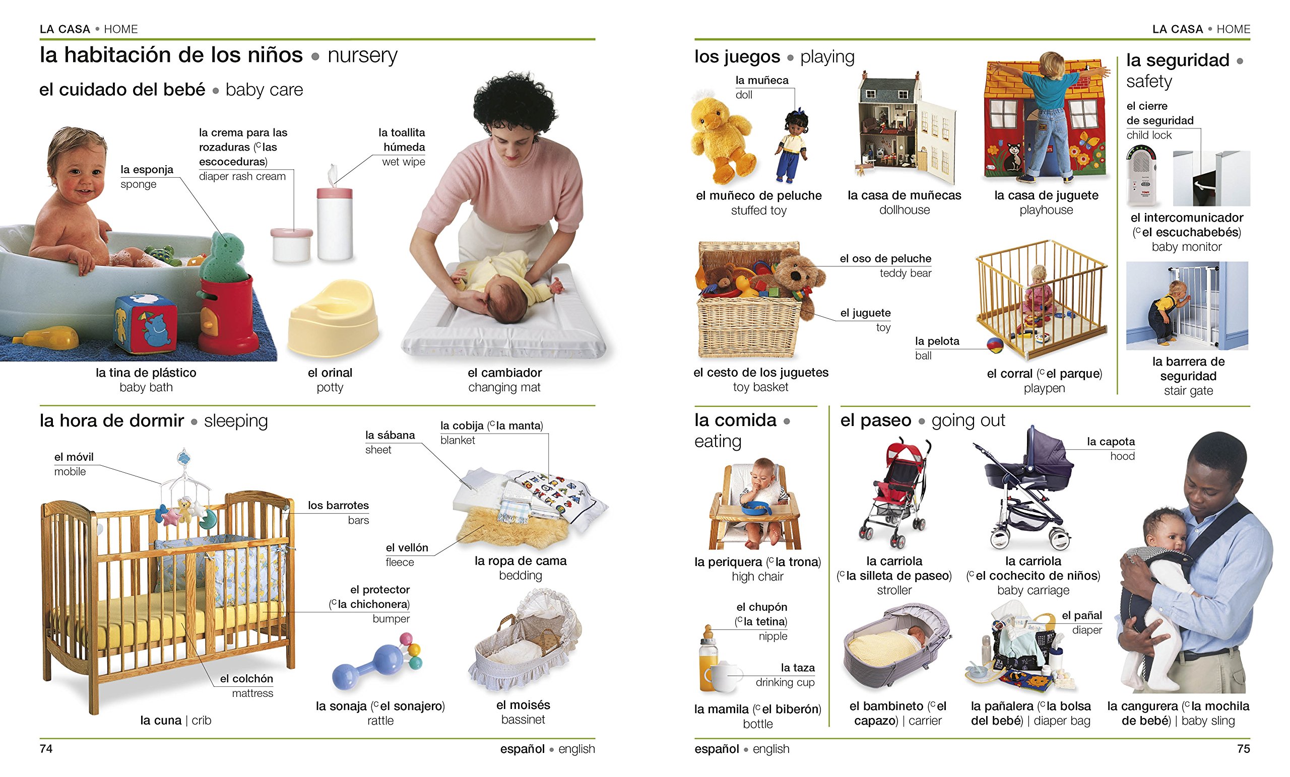 Spanish-English Bilingual Visual Dictionary (DK Bilingual Visual Dictionaries) - Image 3