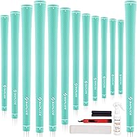 Vista 9 de SAPLIZE Puños de golf exclusivos para mujer, diseño cónico optimizado, elegante serie de colores sólidos, suaves, cómodos y absorbentes de golpes